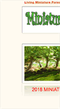 Mobile Screenshot of miniatureforest.com